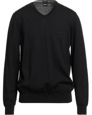 BOSS Pullover - Schwarz