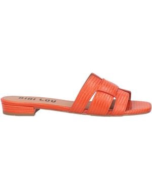 Bibi Lou Sandals Leather - Red