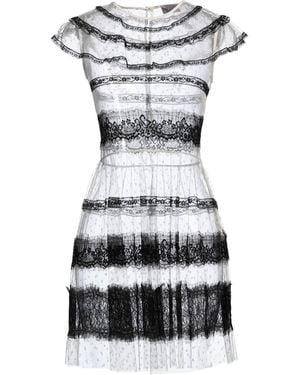 RED Valentino Mini Dress Polyester - Grey