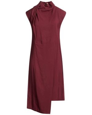 Gentry Portofino Midi Dress Viscose, Polyester - Red