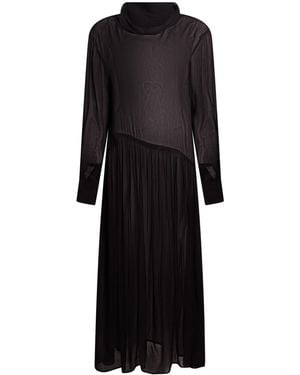 Officine Generale Maxi Dress Polyester - Black