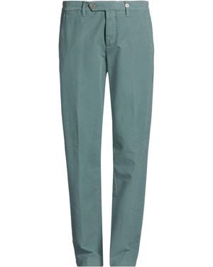 Myths Slate Trousers Cotton, Elastane - Green