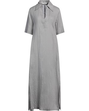 Kangra Maxi Dress Linen - Grey