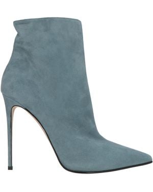 Le Silla Sky Ankle Boots Leather - Blue