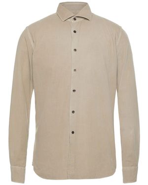 Moorer Shirt Cotton - Natural