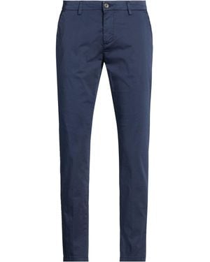 Yan Simmon Midnight Pants Cotton, Elastane - Blue