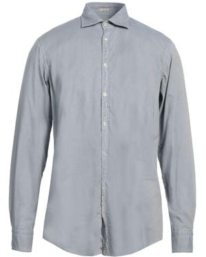 Massimo Alba Slate Shirt Cotton - Blue
