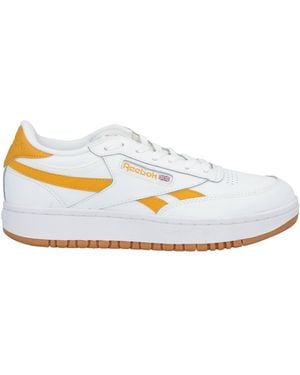 Reebok Trainers Leather, Textile Fibres - White