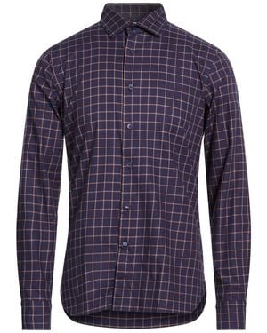 Agho Shirt Cotton - Blue