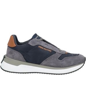 Ferragamo Sneakers Leather - Blue