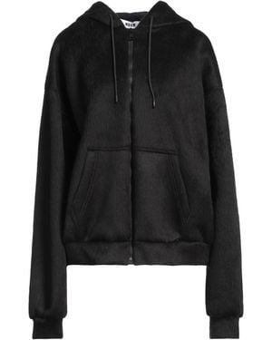 MSGM Sweatshirt Acrylic, Viscose, Polyester - Black