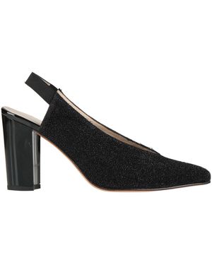 Daniele Ancarani Pumps Textile Fibers - Black