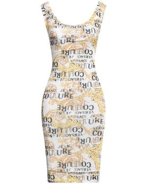 Versace Jeans Couture Midi Dress - Metallic