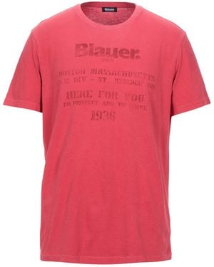 Blauer T-Shirt Cotton - Pink