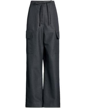 McQueen Pants Wool, Mohair Wool - Blue