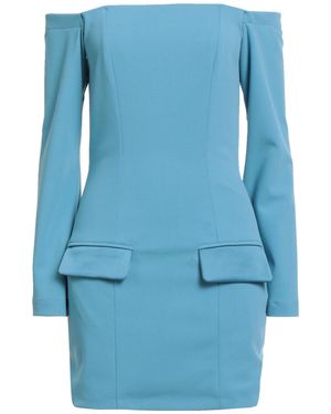 ViCOLO Azure Mini Dress Polyester - Blue