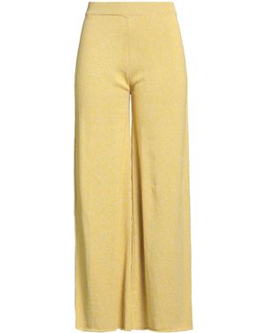 Fedeli Pants Cotton, Linen - Yellow