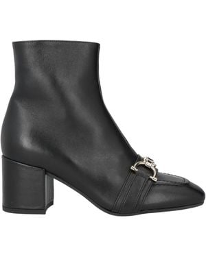 Frau Ankle Boots Calfskin - Black