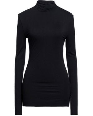 KHAITE T-Shirt Viscose - Black