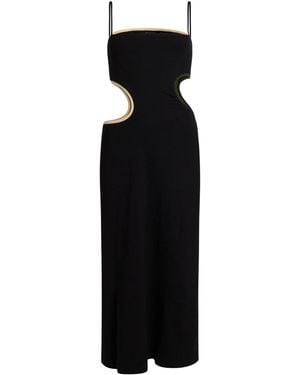 Johanna Ortiz Midi Dress - Black