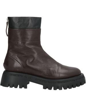 Halmanera Botines De Caña Alta - Negro