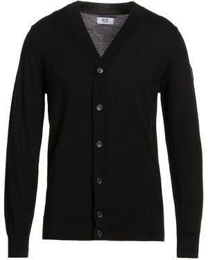 Ice Iceberg Cardigan Wool - Black