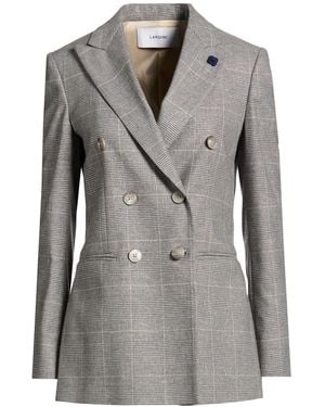 Lardini Blazer Viscose, Polyester, Polyamide, Elastane - Grey