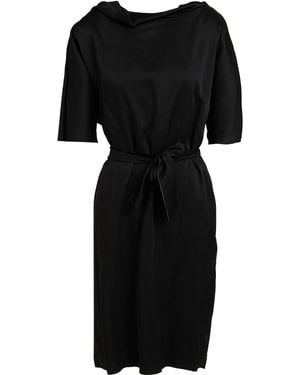 Piazza Sempione Midi-Kleid - Schwarz