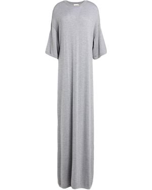 KHAITE Maxi Dress Wool - Gray