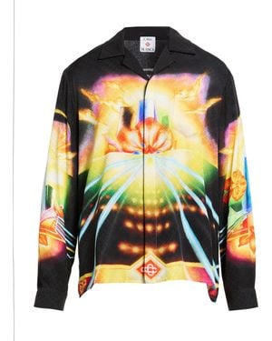 CASABLANCA Shirt Silk - Black