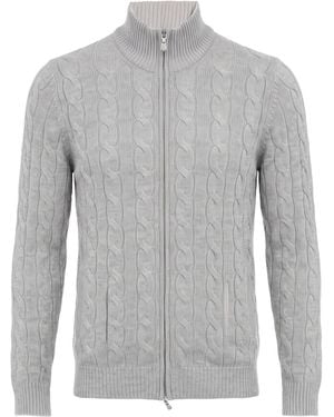 Barba Napoli Cardigan - Grigio