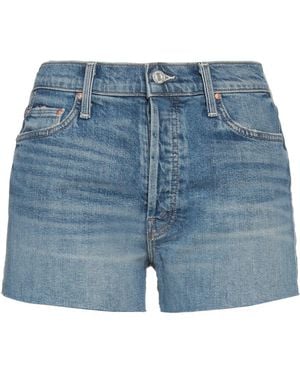 Mother Denim Shorts - Blue