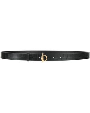 Burberry Belt Leather - White