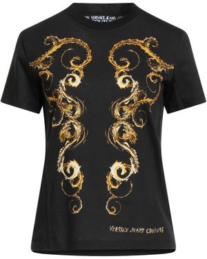 Versace Jeans Couture T-Shirts - Black