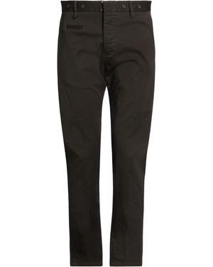 Messagerie Trousers Cotton, Elastane - Black
