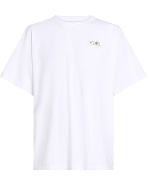 MM6 by Maison Margiela T-Shirt Cotton - White
