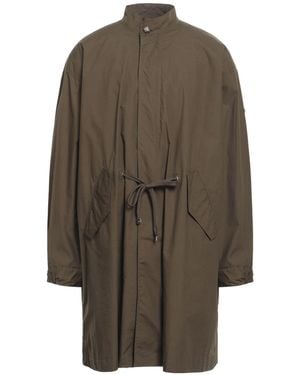 John Richmond Overcoat & Trench Coat - Brown