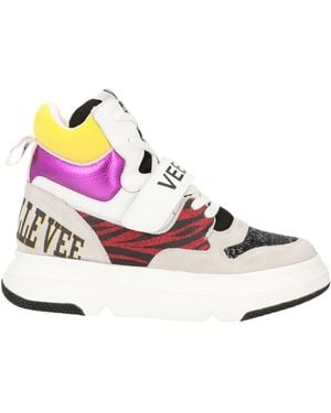Emanuélle Vee Sneakers Leather, Textile Fibers - Pink