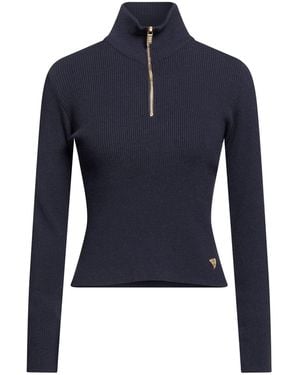 J·B4 JUST BEFORE Turtleneck Cotton, Acrylic, Viscose, Elastane - Blue
