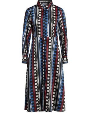 Marella Midi Dress Polyester - Blue