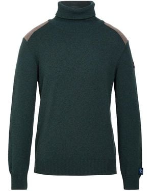 Paul & Shark Rollkragenpullover - Grün