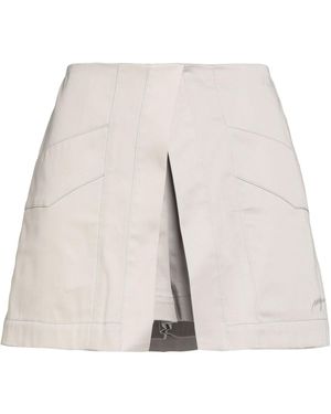 MSGM Light Shorts & Bermuda Shorts Cotton, Elastane - Natural
