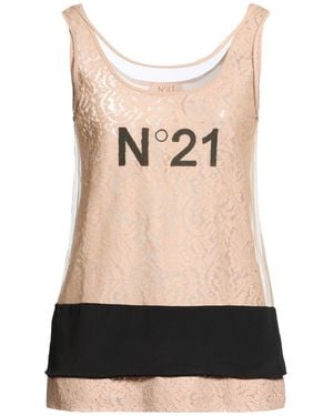 N°21 Top Cotton, Polyamide - Natural