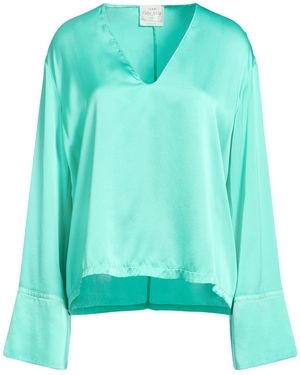 forte_forte Top Silk, Elastane - Green