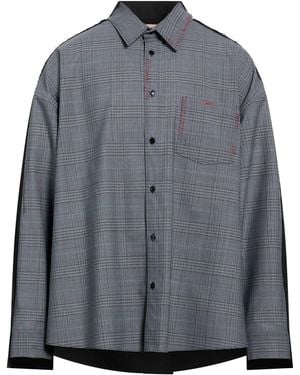 Marni Light Shirt Polyester, Virgin Wool, Elastane - Gray