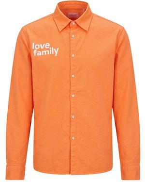 FAMILY FIRST Shirt Cotton - Orange
