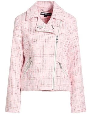 KARL LAGERFELD Jackets - Pink