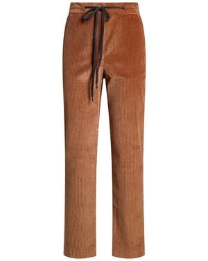 Eleventy Pants Viscose, Cotton, Elastane - Brown
