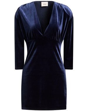 Dixie Midnight Mini Dress Polyester, Elastane - Blue