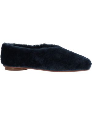 Paloma Barceló Haast Loafers Shearling - Blue